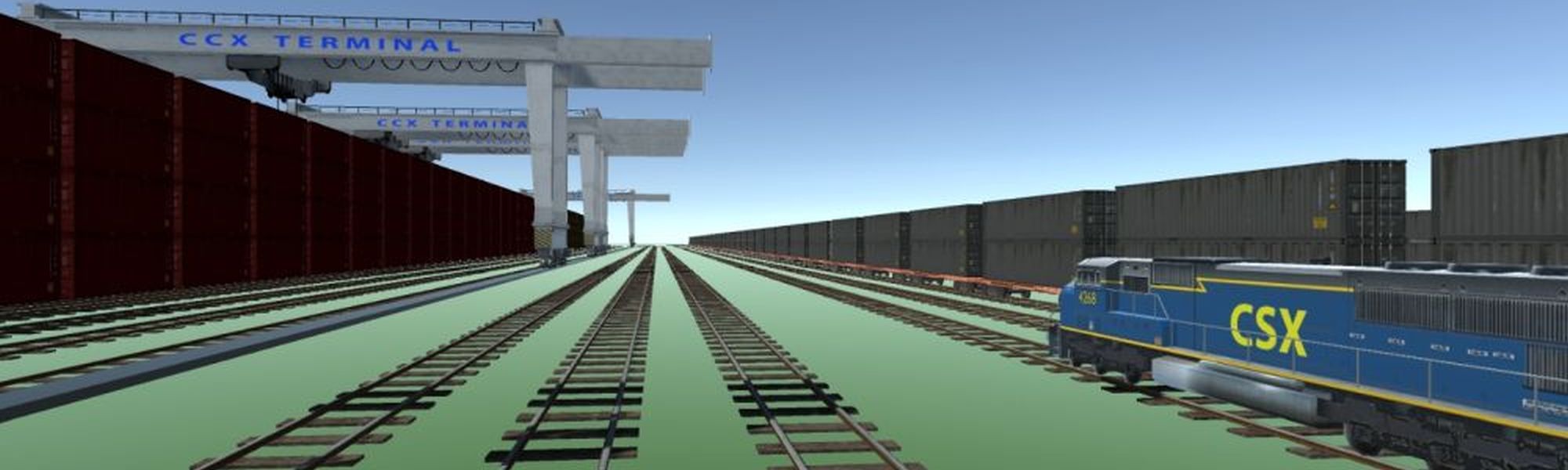 Simulation of an Intermodal Hub Facility